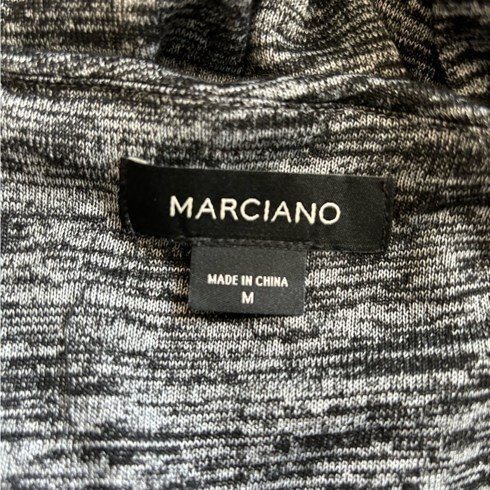 Guess by Marciano Rakel Long-Sleeve Wrap Dress‎ Two Tone Gray Size M - Picture 12 of 13